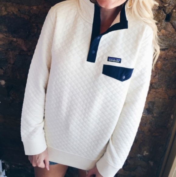 😍Worn twice Patagonia organic cotton quilted size small - Picture 2 of 8